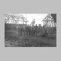 029-0003 Klein - Michelau. Nach einem Blitzschlag im Jahre 1933 brannten Stallung und Scheune vom Anwesen Braun ab. Wiederaufbau.jpg